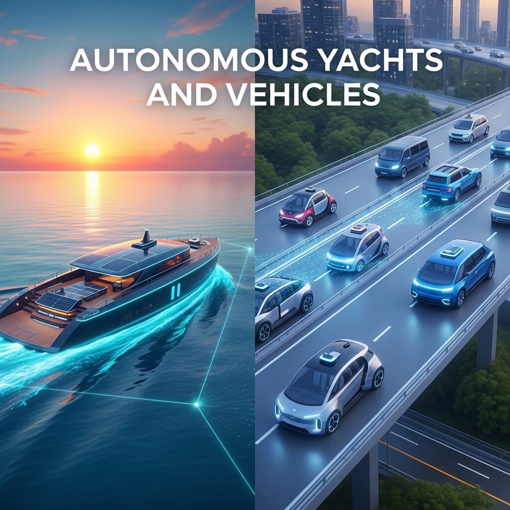 Autonomous Yachts and Vehicles