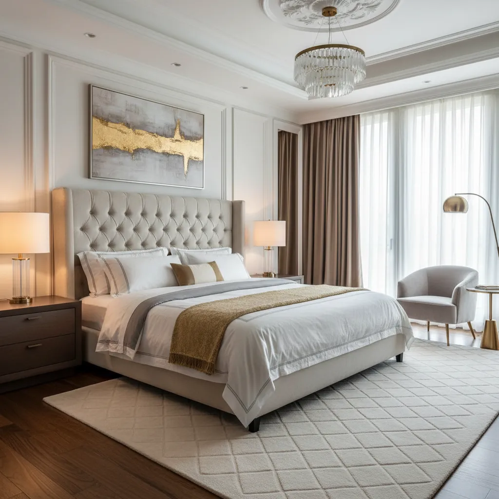 Structural Elements of luxury bedroom design