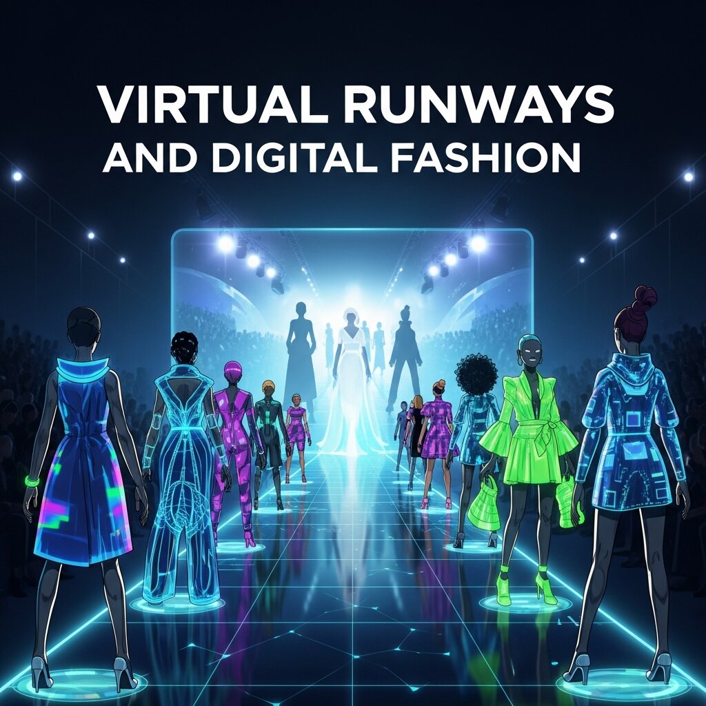 Virtual Runways and Digital Fashion 