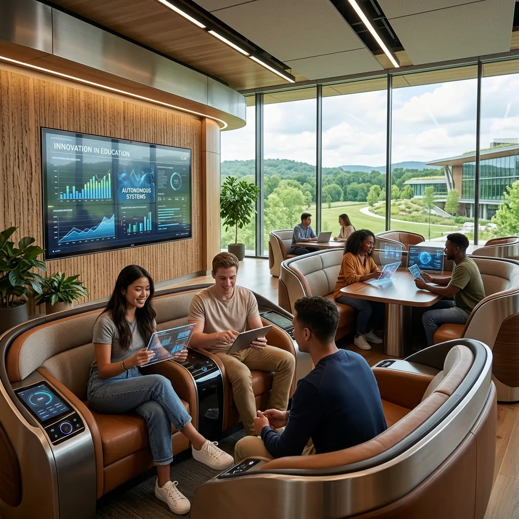 The Emergence of Autonomous Luxury in Learning Environments